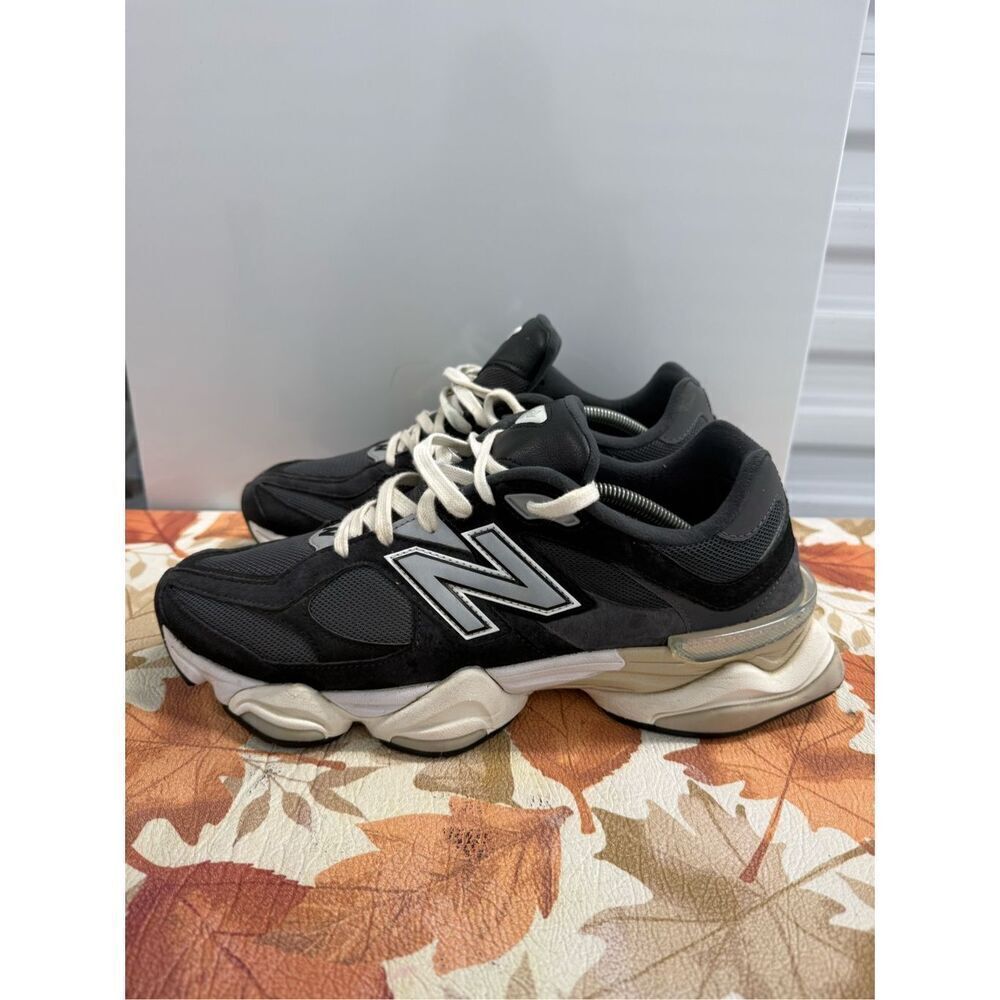 Size 13  New Balance 9060 Sneakers  Men's Running Shoes Black White